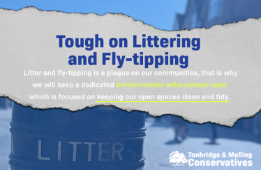 Tough in Littering and Fly-tipping