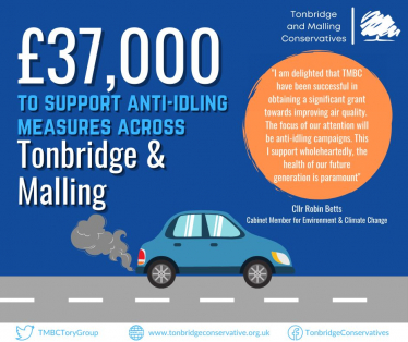 £37,000 to support anti-idling measures across Tonbridge & Malling