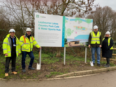 New Eco Café at Leybourne Lakes